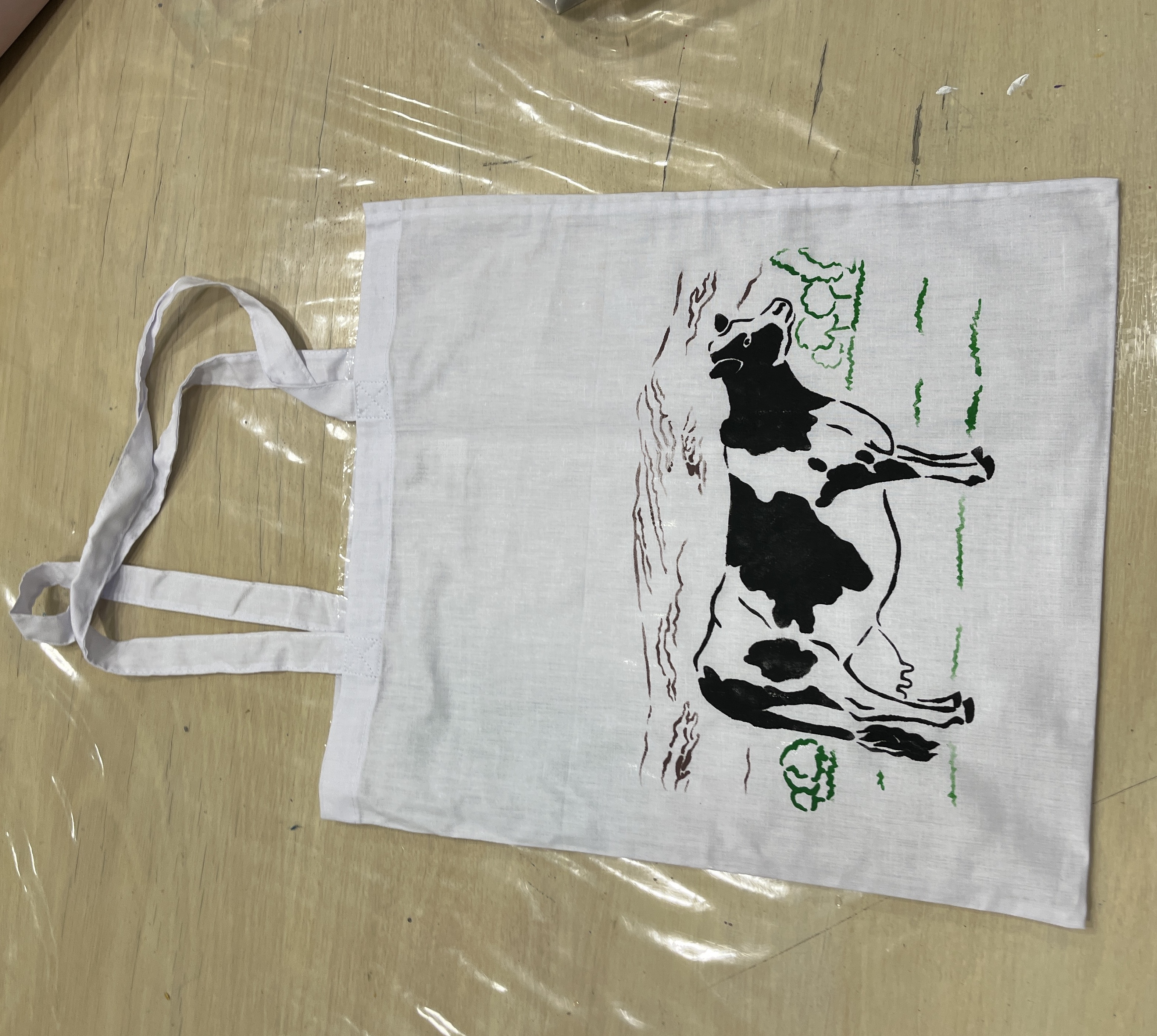 taška kráva 1